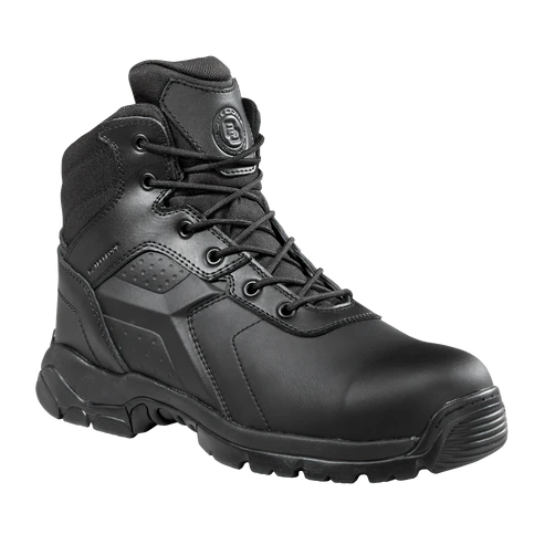 Black Diamond 6" Waterproof Tactical boot W/SideZip & Safety Toe