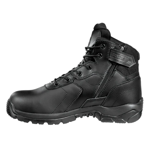 Black Diamond 6" Waterproof Tactical boot W/SideZip & Safety Toe