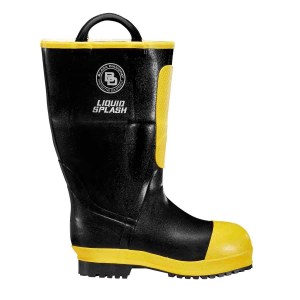 Black Diamond 16" Rubber Firefighter Boot - Image 3