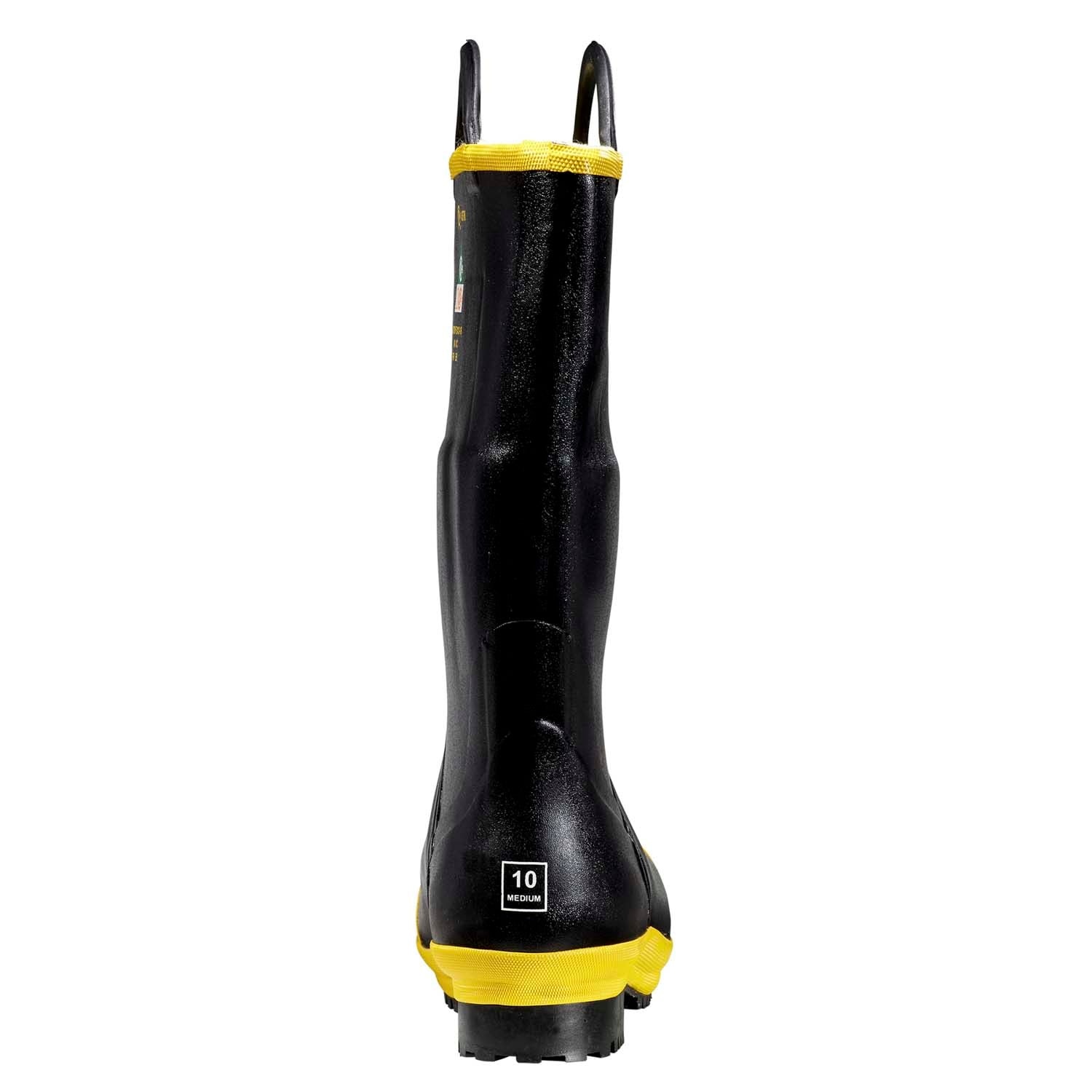 Black Diamond 16" Rubber Firefighter Boot - Image 4