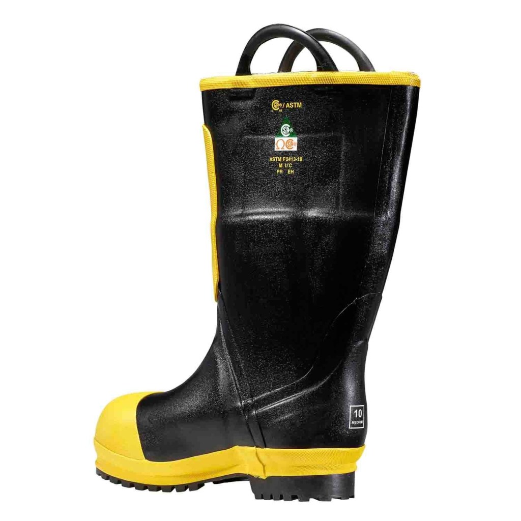 Black Diamond 16" Rubber Firefighter Boot