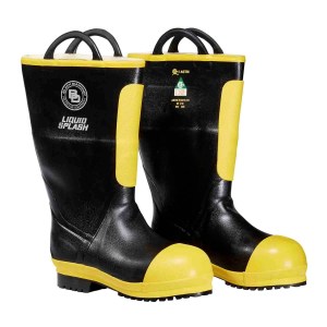 Black Diamond 16" Rubber Firefighter Boot - Image 9