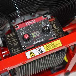 RAMFAN EX50Li 40V BrushlessPPV Battery Fan (No Battery) - Image 3