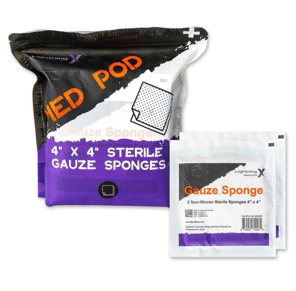 Lightning X 4×4 Gauze Pads Refill Pack (LX-4X4GAUZE)