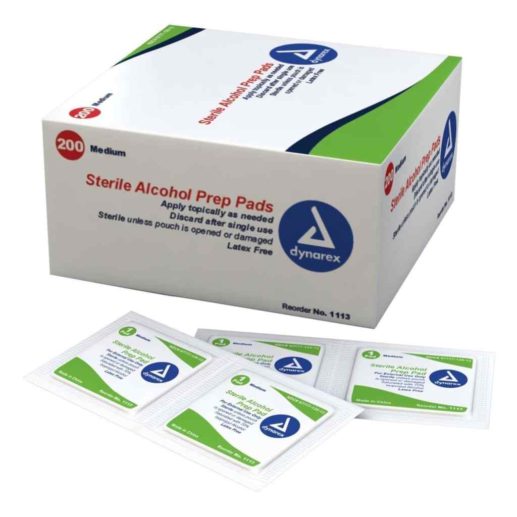 Lightning X Alcohol Prep Pads (LX-ALCOHOL BOX)