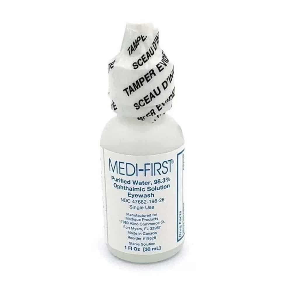Lightning X Eye Wash Solution For First Aid Kits / 1oz (LX-EYE WASH)