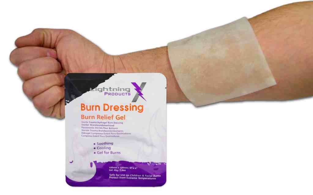 Lightning X Hydrogel Burn Dressing / 4" x 4" (LXBD44)
