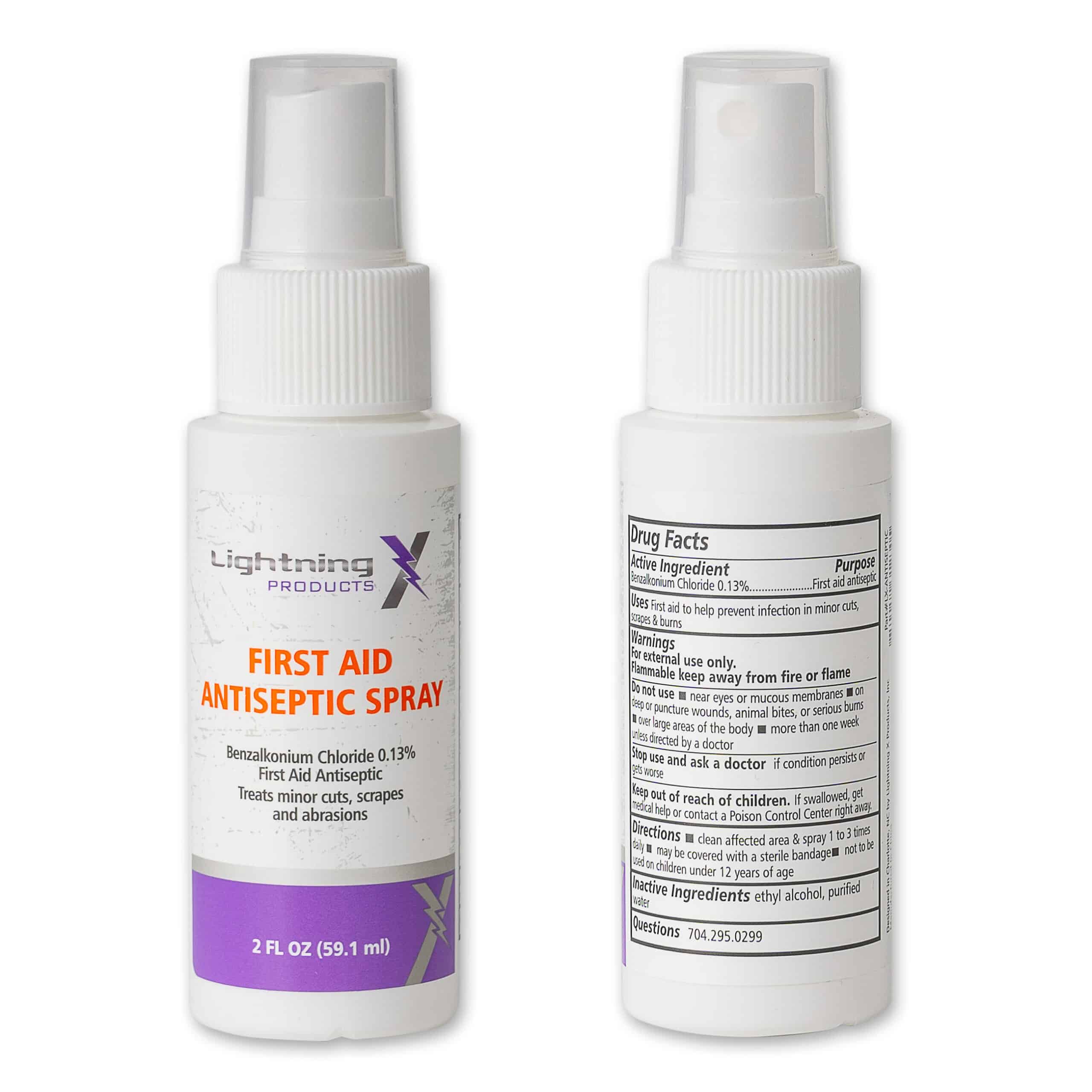 Lightning X First Aid Antiseptic Spray (LX-ANTISEPTIC) - Image 1