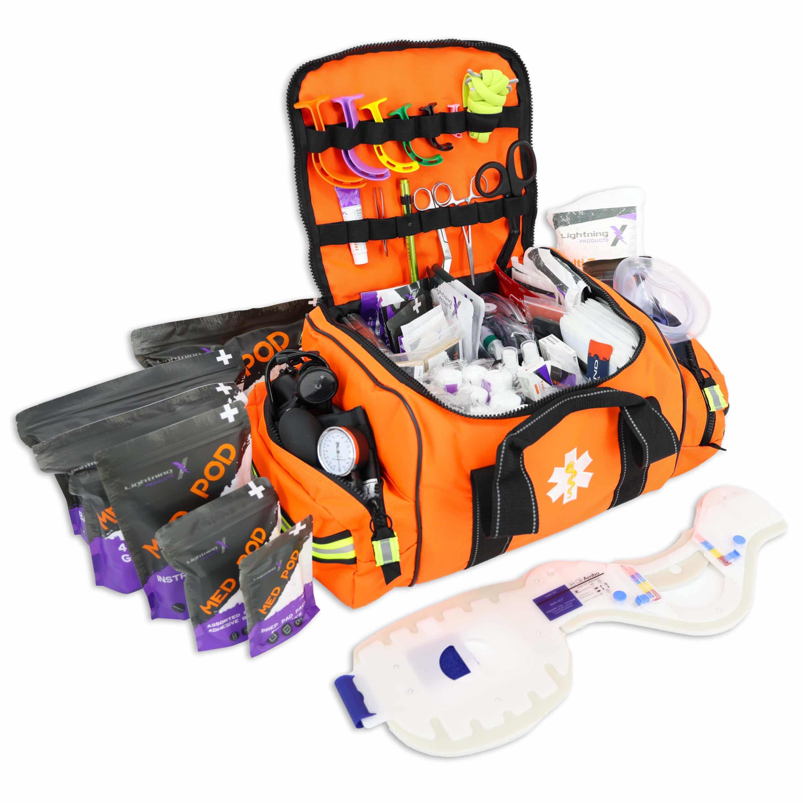 Lightning X Large First Responder EMT Bag w/ Advanced Fill Kit (MB30-SKC) - Image 1