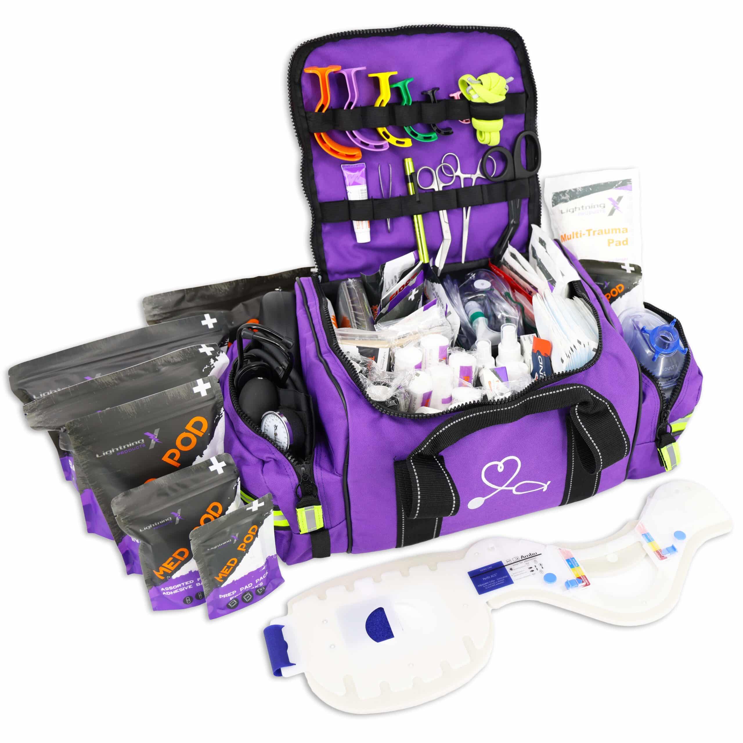 Lightning X Large First Responder EMT Bag w/ Advanced Fill Kit (MB30-SKC) - Image 3