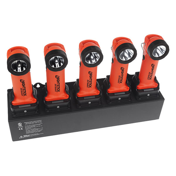 Nightstick 5-bank AC charger for INTRANT angle lights