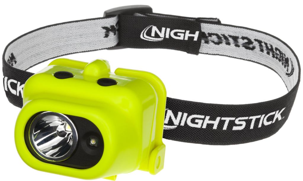 Nightstick XPP-5454G intrinsically safe dual-light headlamp