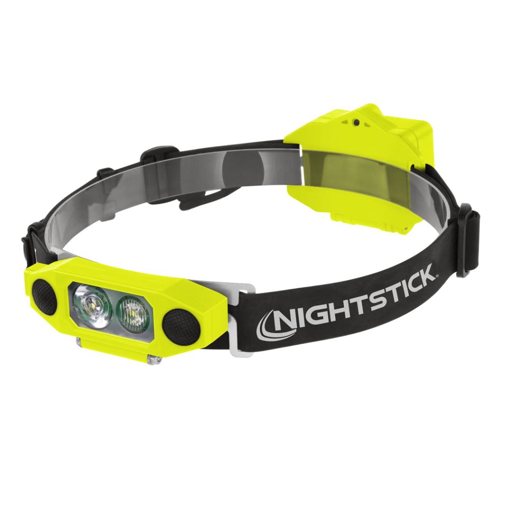 Nightstick DICATA intrinsically safe low-profile dual-light headlamp