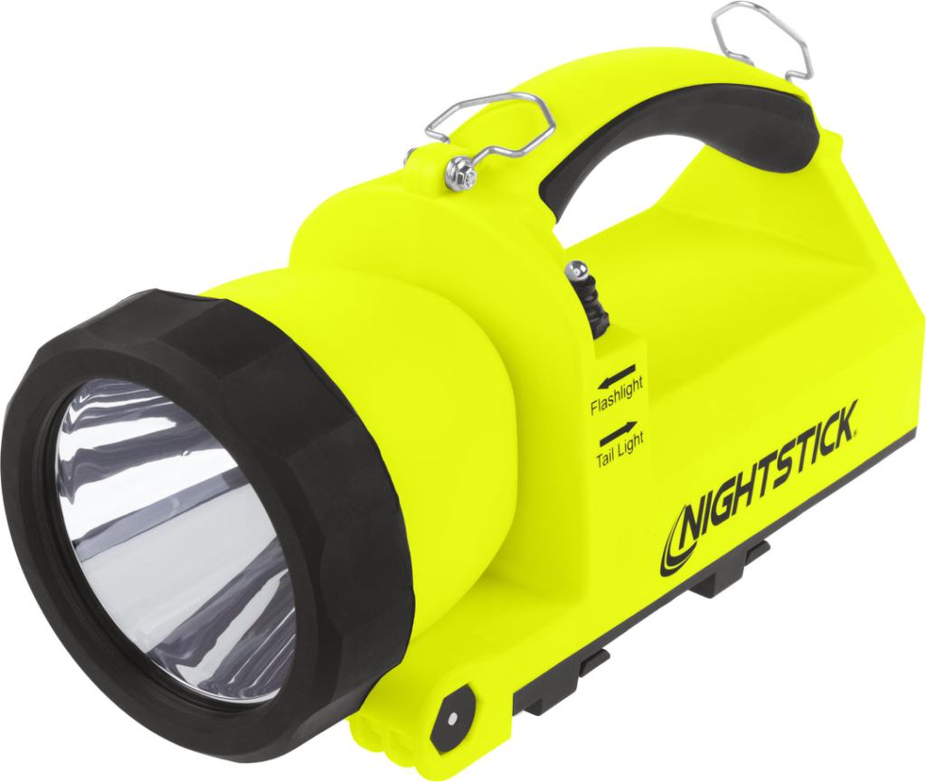 Nightstick XPR-5586GX intrinsically safe rechargeable dual-light lantern with pivoting head