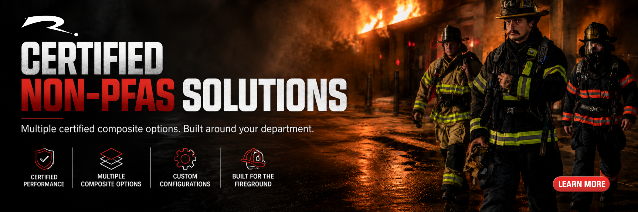 Ricochet non-PFAS turnout gear