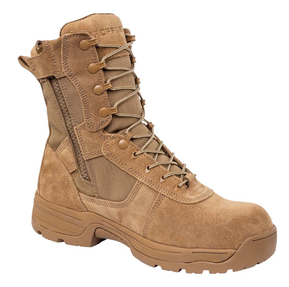 Propper Series 100 8" Side Zip Comp Toe Boot, Coyote