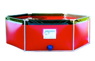 Husky AQUA aluminum quick assemble portable tank