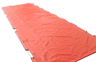 Husky custom hose bed cover on fire apparatus