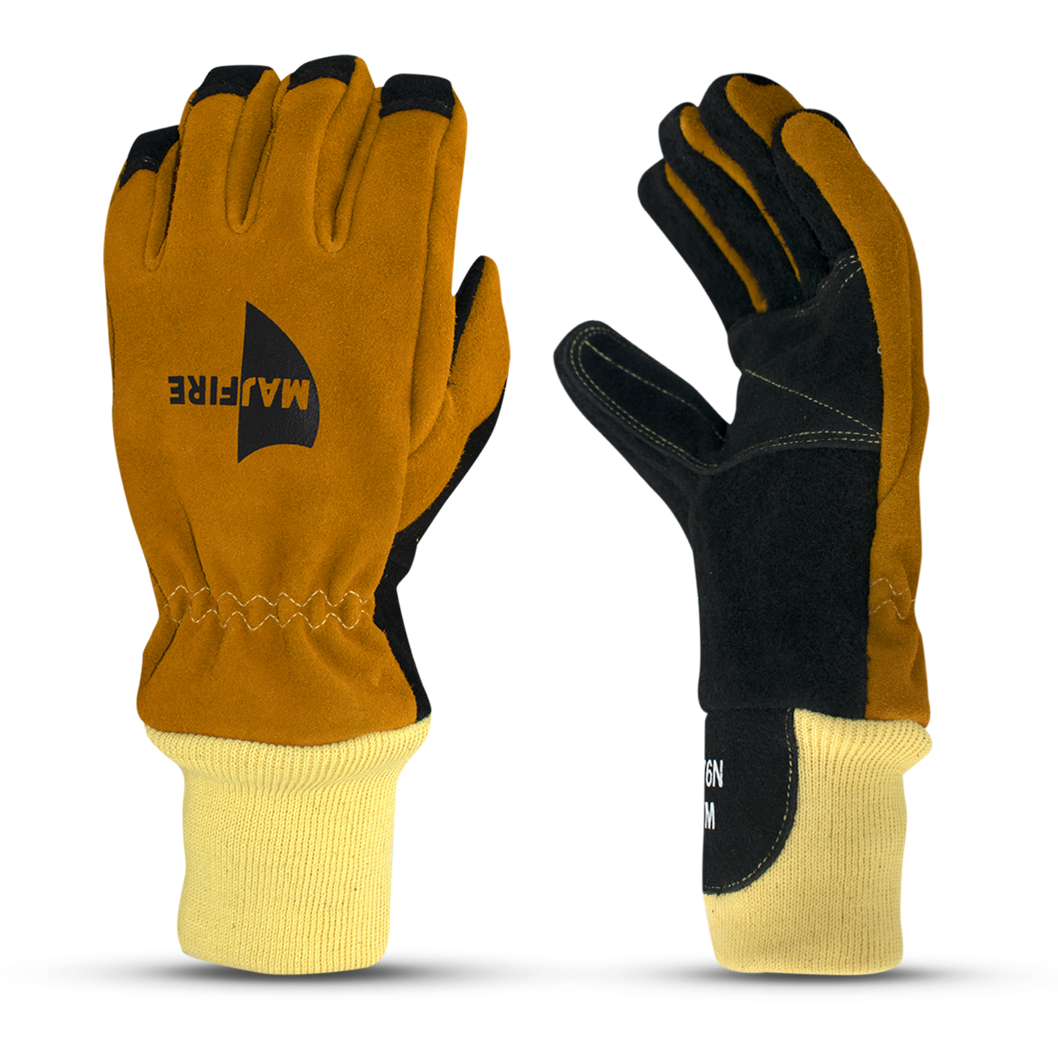 Majestic M8W structural firefighting glove, wristlet