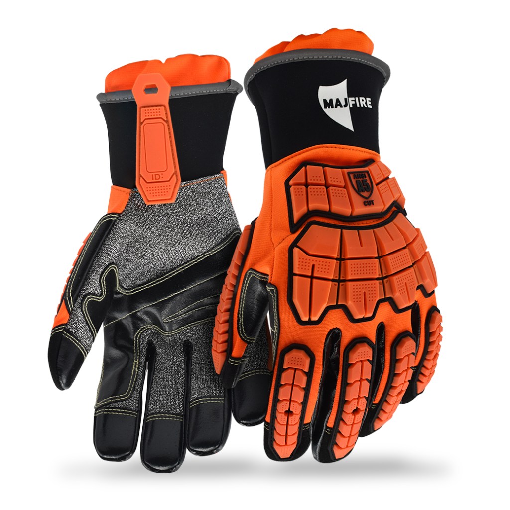 Majestic MFA14 extrication glove, orange