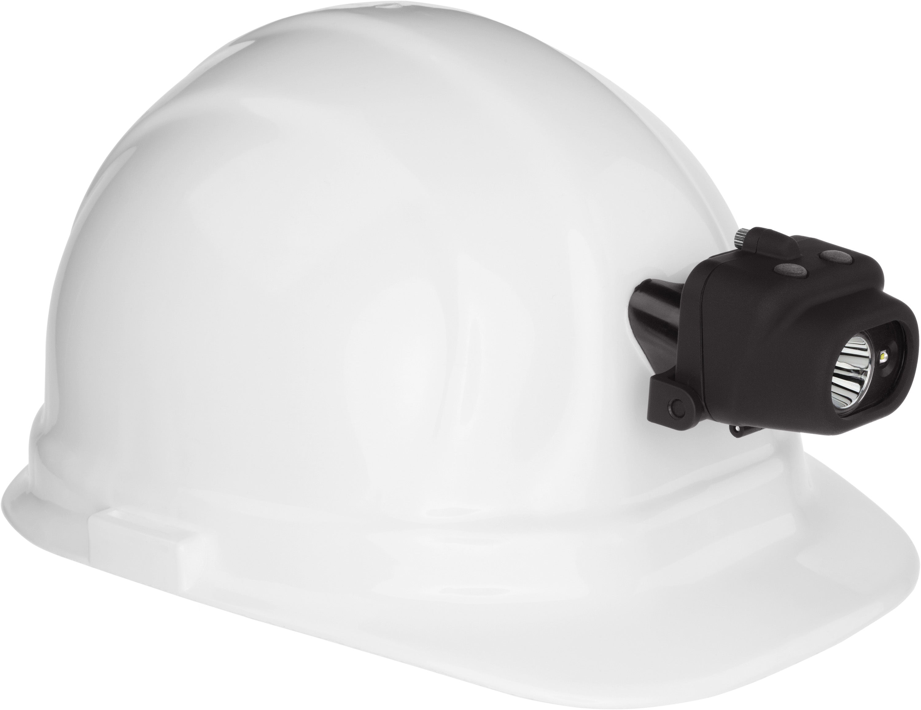 Nightstick NSP-4608BC dual-light clip-on headlamp on helmet