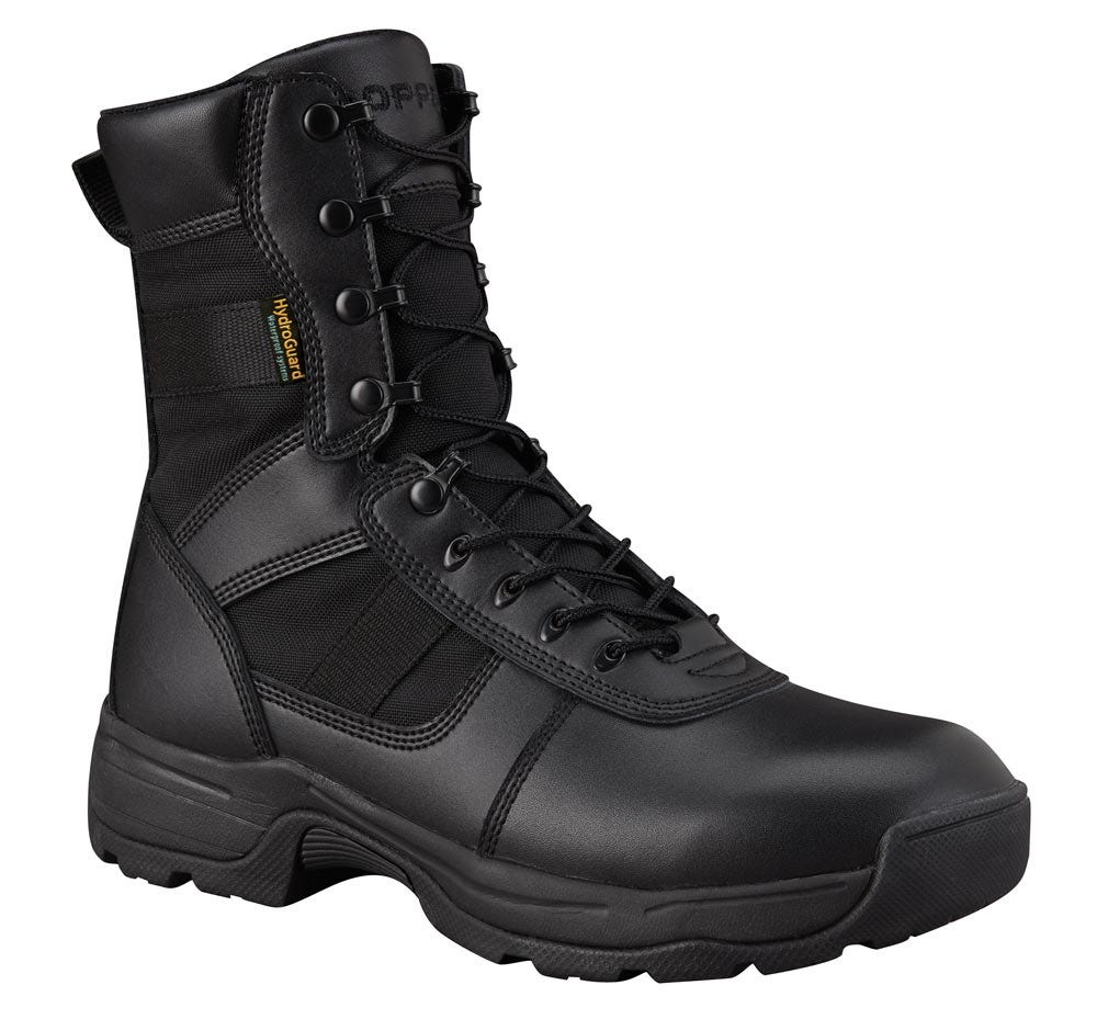 Propper Series 100 8" Waterproof Side Zip Tactical Boot, Black